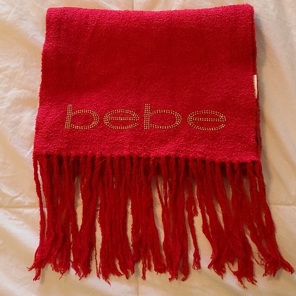 bebe Accessories - BEBE Red Scarf
